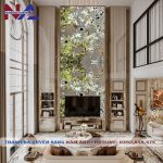 Tranh đá thông tầng xuyên sáng TT-TC01 | ghép 2 tấm