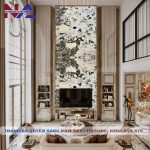 Tranh đá thông tầng xuyên sáng TT-TC01 | ghép 2 tấm
