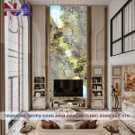Tranh đá thông tầng xuyên sáng TT-TC03 | ghép 2 tấm
