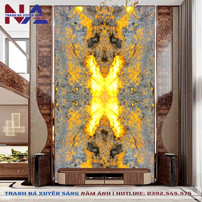 Tranh đá thông tầng TT-TC10 | Ghép 4 tấm đối xứng