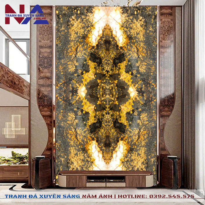 Tranh đá thông tầng TT-TC10 | Ghép 4 tấm đối xứng