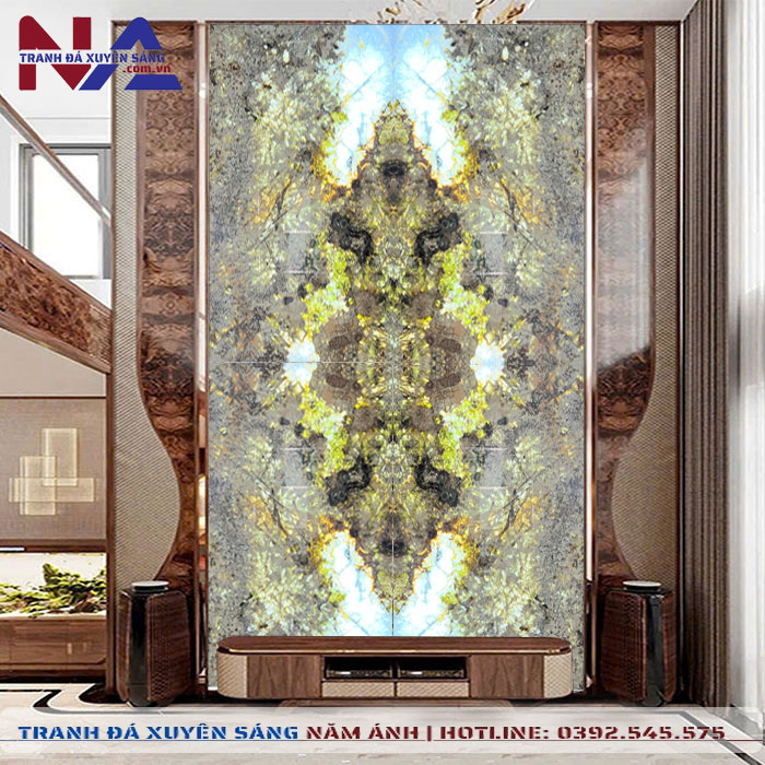 Tranh đ&aacute; v&aacute;ch Tivi bằng đ&aacute; xuy&ecirc;n s&aacute;ng đẹp nhất hiện nay