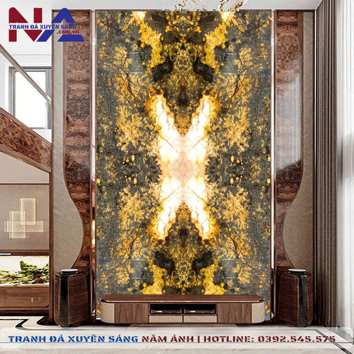 Tranh đá thông tầng TT-TC10 | Ghép 4 tấm đối xứng