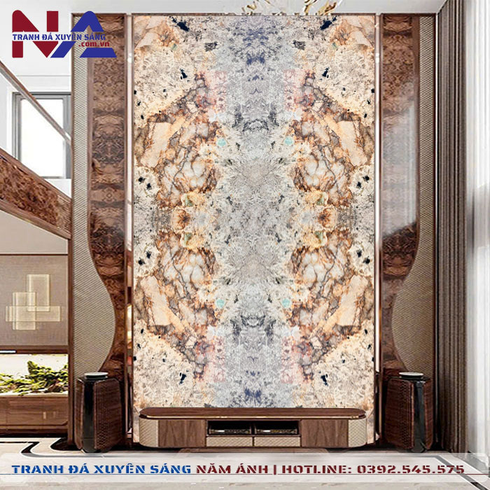 Tranh đá thông tầng TT-TC11 | Ghép 4 tấm đối xứng