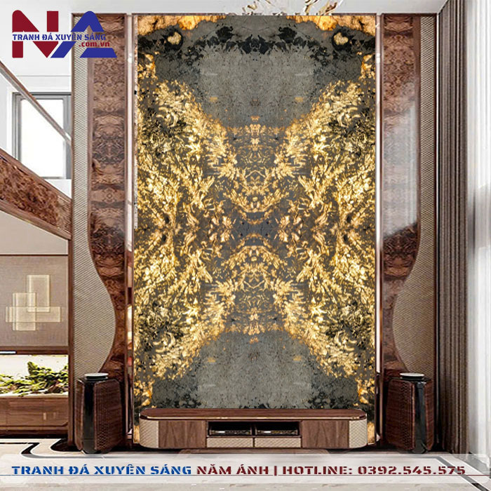 Tranh đ&aacute; v&aacute;ch Tivi bằng đ&aacute; xuy&ecirc;n s&aacute;ng đẹp nhất hiện nay