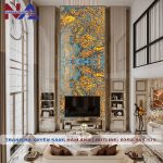 Tranh đá thông tầng xuyên sáng TT-TC09 | Ghép 2 tấm