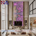 Tranh đá thông tầng xuyên sáng TT-TC09 | Ghép 2 tấm