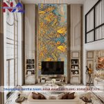 Tranh đá thông tầng xuyên sáng TT-TC09 | Ghép 2 tấm