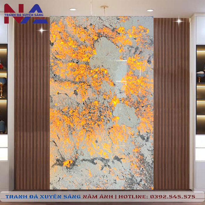 Tranh đ&aacute; v&aacute;ch Tivi bằng đ&aacute; xuy&ecirc;n s&aacute;ng đẹp nhất hiện nay