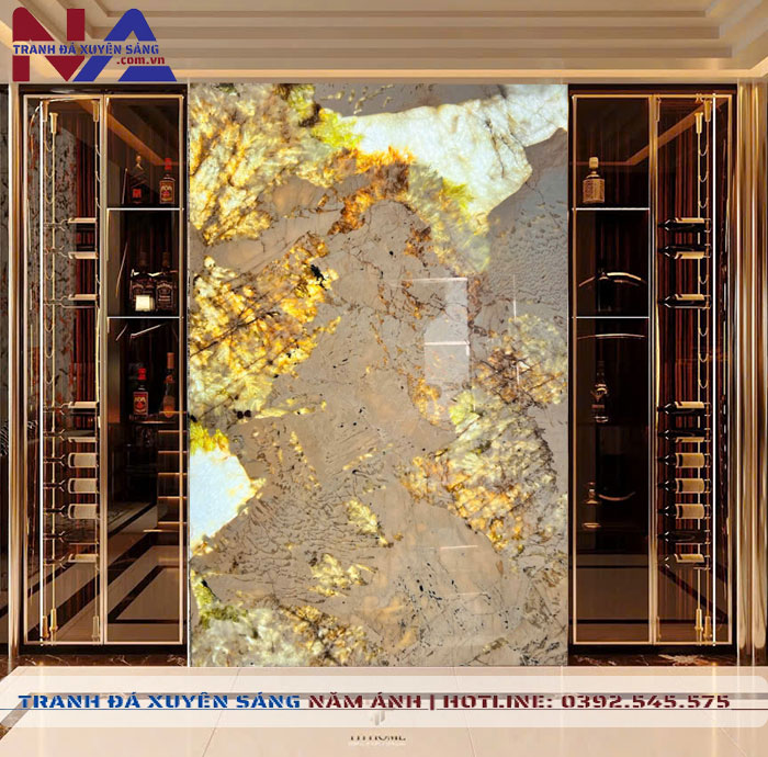 Tranh đá xuyên sáng tự nhiên NA-TC22 | dáng đứng