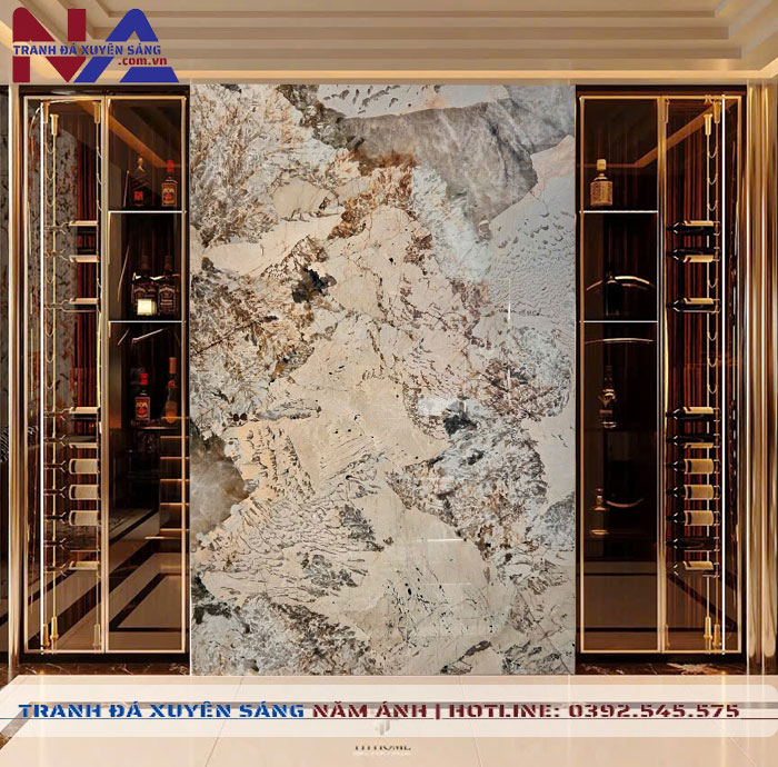Tranh đá xuyên sáng tự nhiên NA-TC22 | dáng đứng