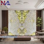 Tranh đá đối xứng xuyên sáng DX-TC19