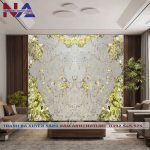 Tranh đá đối xứng xuyên sáng DX-TC19