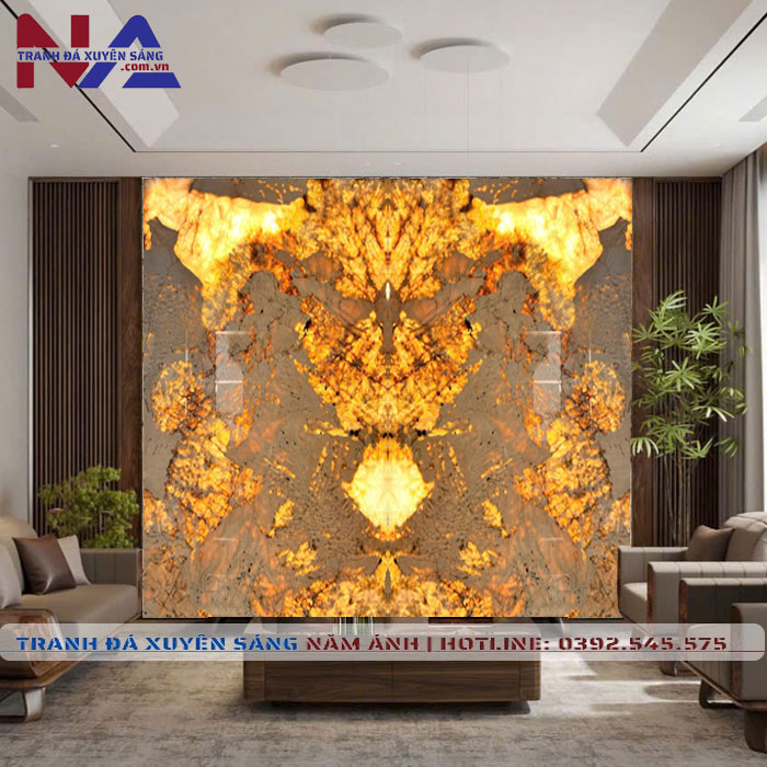 Tranh đá đối xứng xuyên sáng DX-TC20