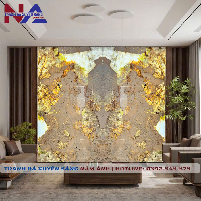 Tranh đá đối xứng xuyên sáng DX-TC20