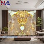 Tranh đá đối xứng xuyên sáng DX-TC20