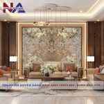 Tranh đá đối xứng xuyên sáng DX-TC23