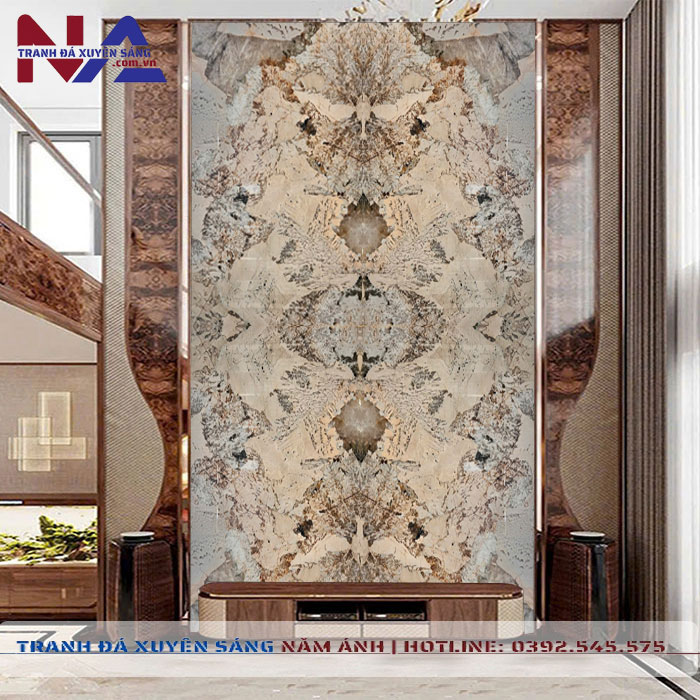 Tranh đá thông tầng xuyên sáng TT-TC17 | Ghép 4 tấm