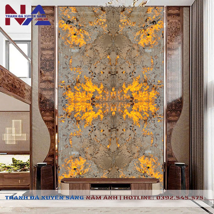 Tranh đá thông tầng xuyên sáng TT-TC18 | ghép 4 tấm