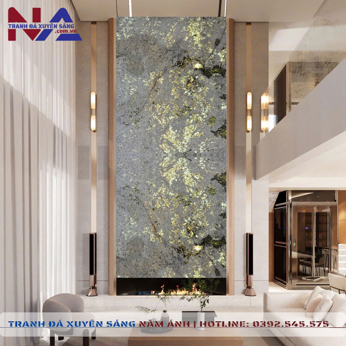 Tranh đá thông tầng xuyên sáng TT-TC20 | Ghép 2 tấm
