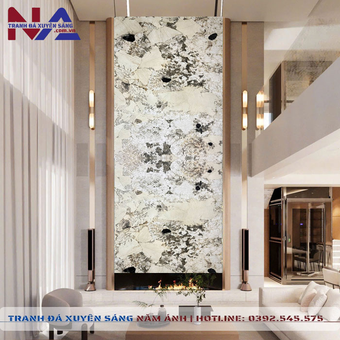 Tranh đá thông tầng xuyên sáng TT-TC24 | Ghép 2 tấm