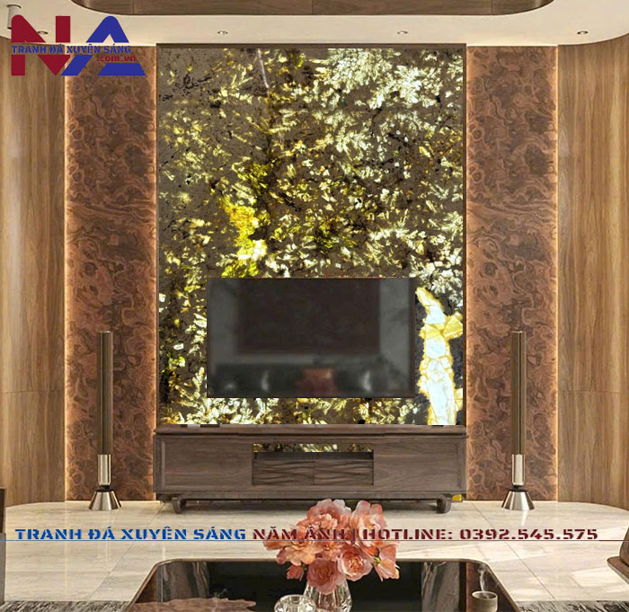 Tranh đá xuyên sáng tự nhiên NA-TC23 | dáng đứng