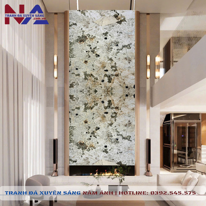 Tranh đá thông tầng xuyên sáng TT-TC22 | Ghép 2 tấm