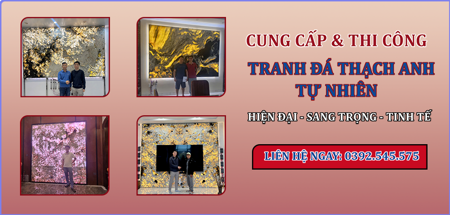 Năm &Aacute;nh Stone - Chuy&ecirc;n cung cấp v&agrave; thi c&ocirc;ng tranh đ&aacute; thạch anh tự nhi&ecirc;n xuy&ecirc;n s&aacute;ng trọn g&oacute;i