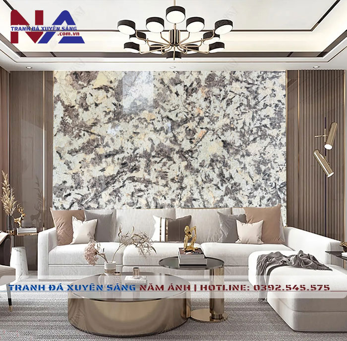 Tranh đá xuyên sáng tự nhiên NA-VT30 | Dáng ngang
