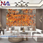 Tranh đá xuyên sáng tự nhiên NA-VT30 | Dáng ngang