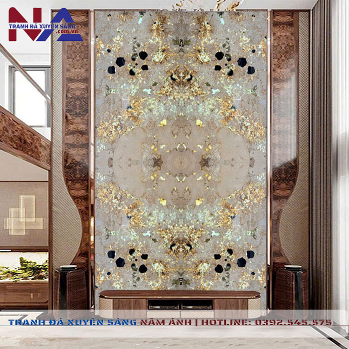 Tranh đá thông tầng xuyên sáng TT-TC32 | Ghép 4 tấm